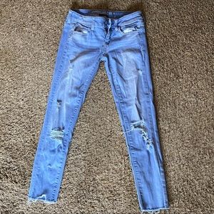 American Eagle Low Rose Jeggings